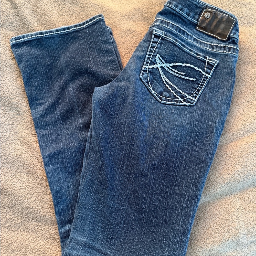 Silver Jeans Women's Boot Cut in Deep Blue